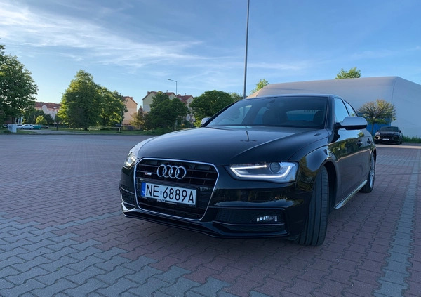 Audi A4 cena 55900 przebieg: 219846, rok produkcji 2012 z Elbląg małe 254